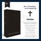 Personalized NASB Bible New American Standard Bible Comfort Print Thinline Catholic Bible Custom Bible Cover Baptism Gift for Christians product 3